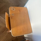 Scandinavian children's desk and two chairs
