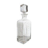 Whisky decanter with flat cap