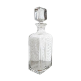 Whisky decanter with flat cap