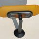 Pair of Arteluce Jill wall lights by Perry King, Mira & Arnaldi. Vintage 80s