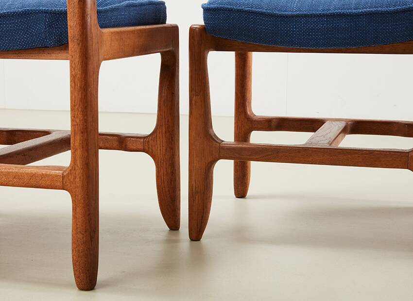 Guillerme & Chambron Set of 6 'Veronique' Dining Chairs for Votre Maison