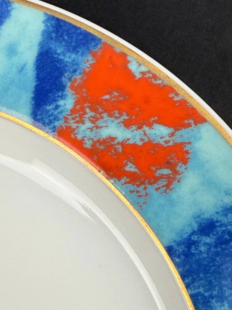 Christofle six dessert plates model Alizés