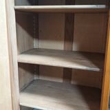 1930s beech wardrobe