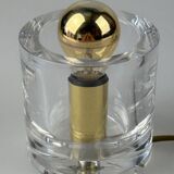 60s 70s table lamp Nachtmann Leuchten Germany Ice Cube Space Age design