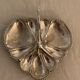 Walker Silver Metal Aperitif Dish - Sheffield Hall England Art Deco 1920