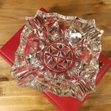 Thick glass ashtray or pocket