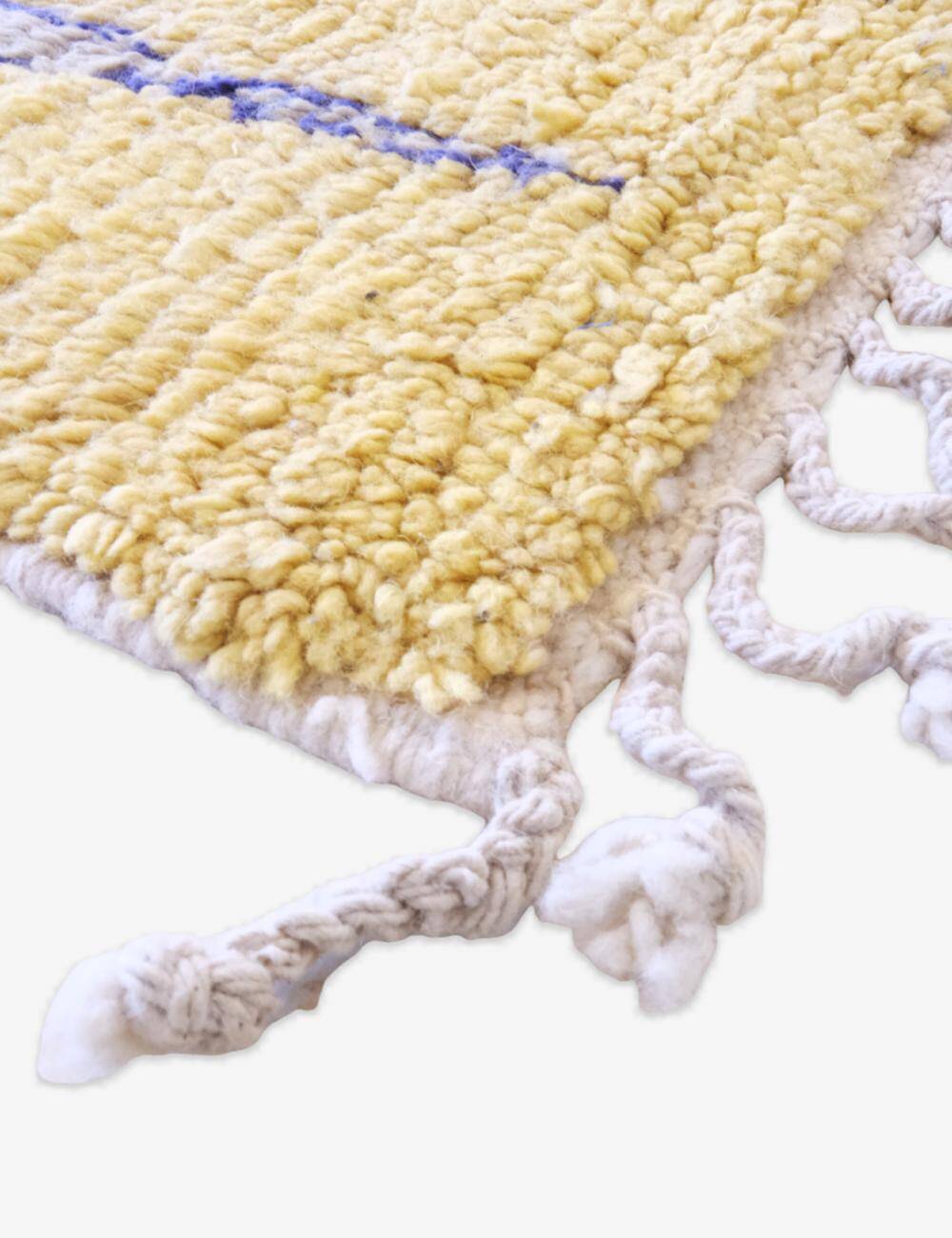 Yellow Hallway Runner - 450 x 82 cm