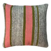 Vintage turkish kilim cushion cover 40 x 40 cm