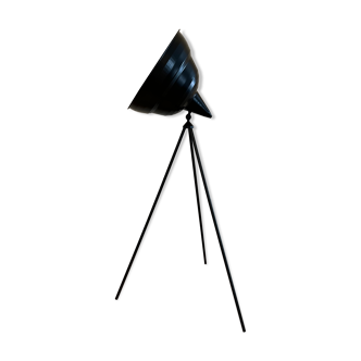 Photographic Giant floor lamp 168cm in black metal - Habitat