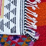 Moroccan berber carpet beni ouarain color 215x150 cm