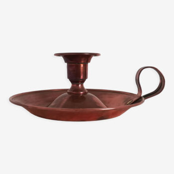 Lecellier copper bedroom candle holder