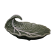 Cabbage leaf trinket bowl