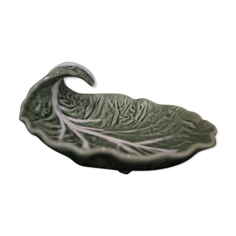 Cabbage leaf trinket bowl