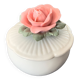 Boîte à bijoux avec une rose