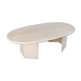 Vintage travertine coffee table