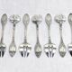 Eugène lefebvre - silver plated oyster forks