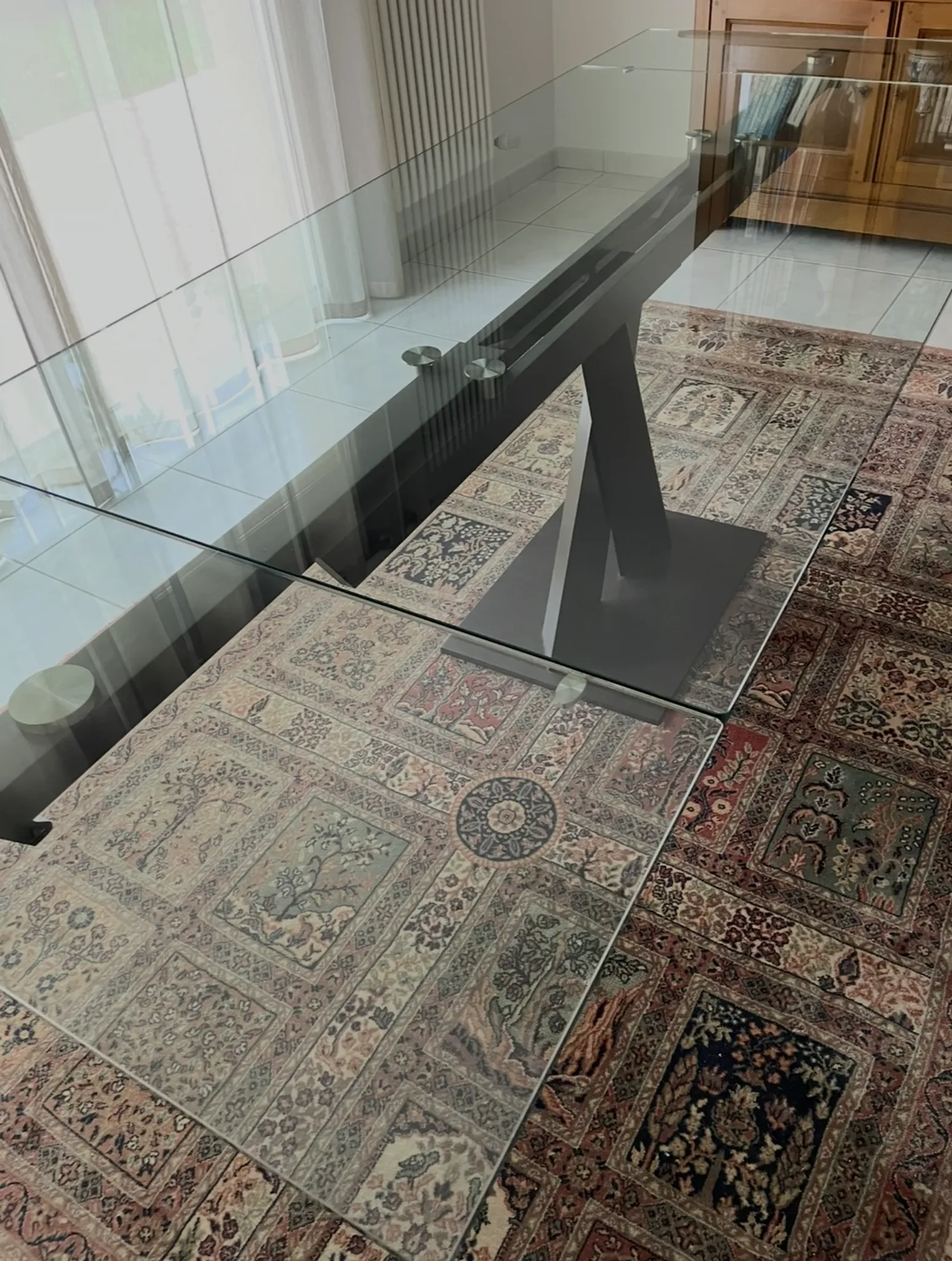 Dining table model axel by roche bobois designer hatano hyoshiaru