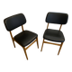 Pair of stella chairs scandinavian design
