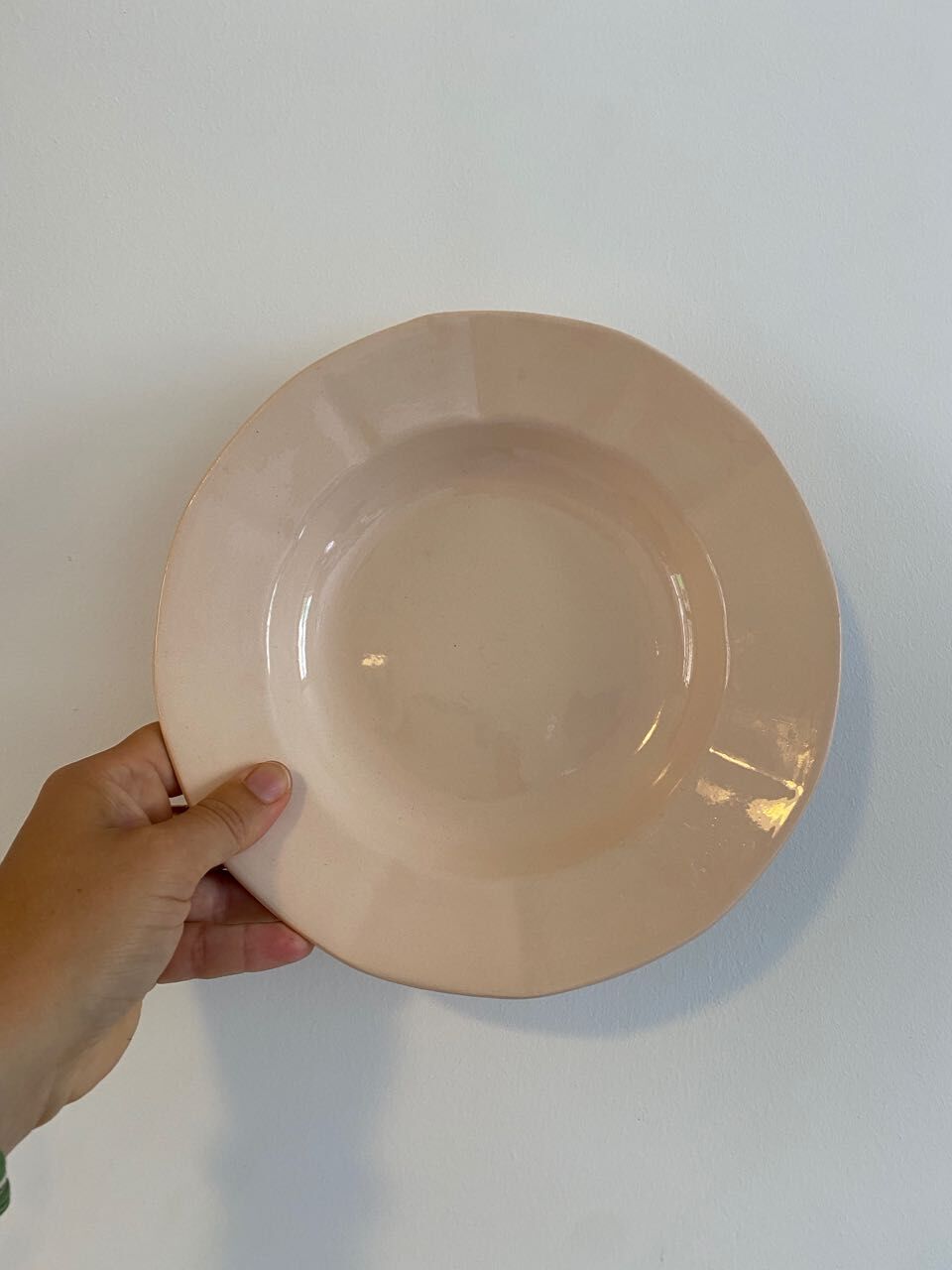 Service of powder pink hollow plates
