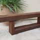 Console en bois Wabi Sabi