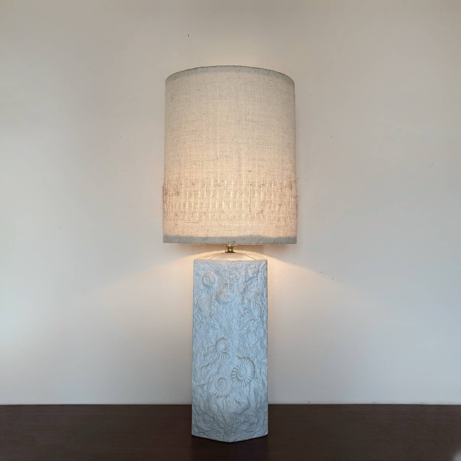 Large AK Kaiser ceramic lamp, Germany, 1970s