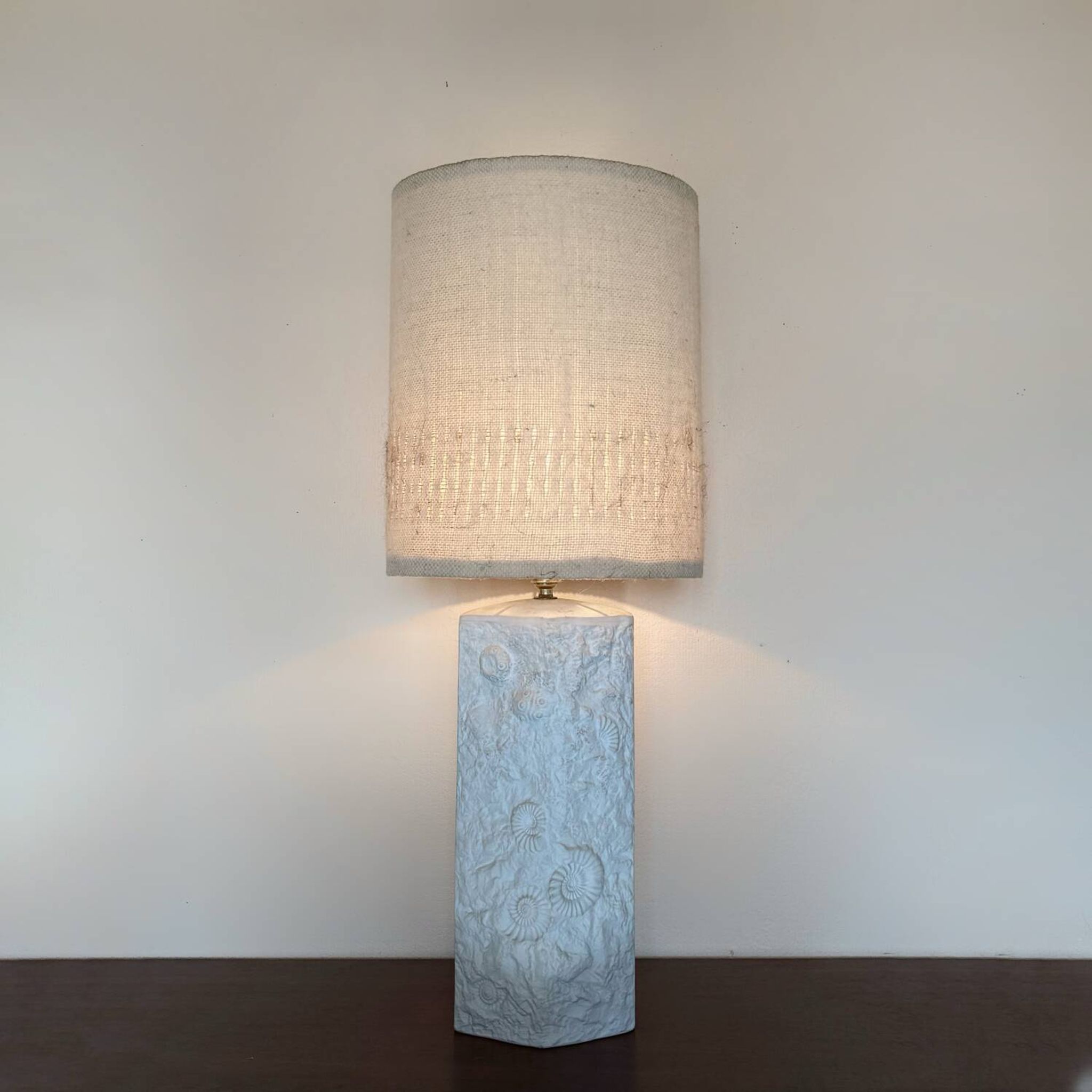 Large AK Kaiser ceramic lamp, Germany, 1970s