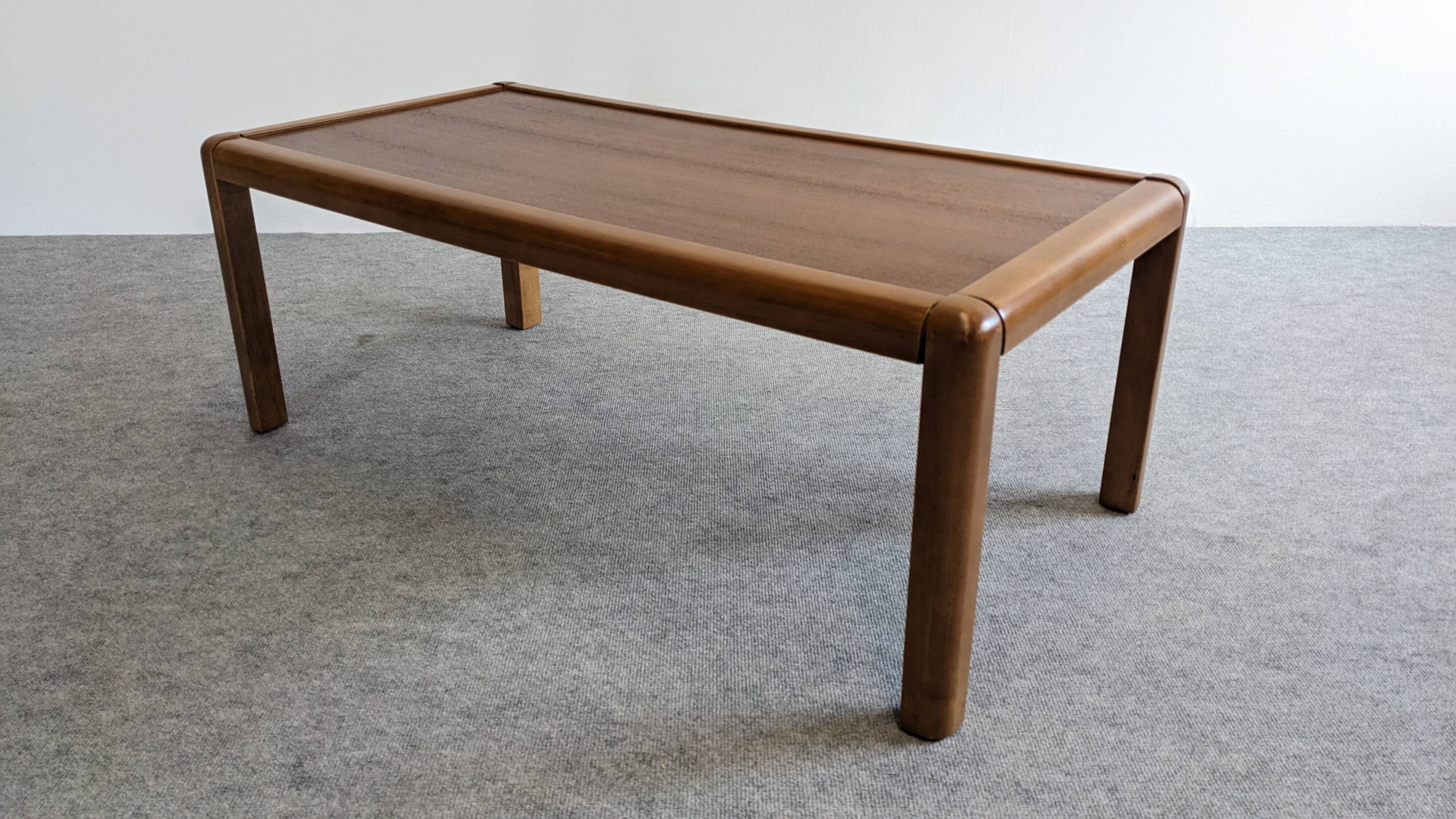 Scandinavian teak coffee table, 70s-80s
