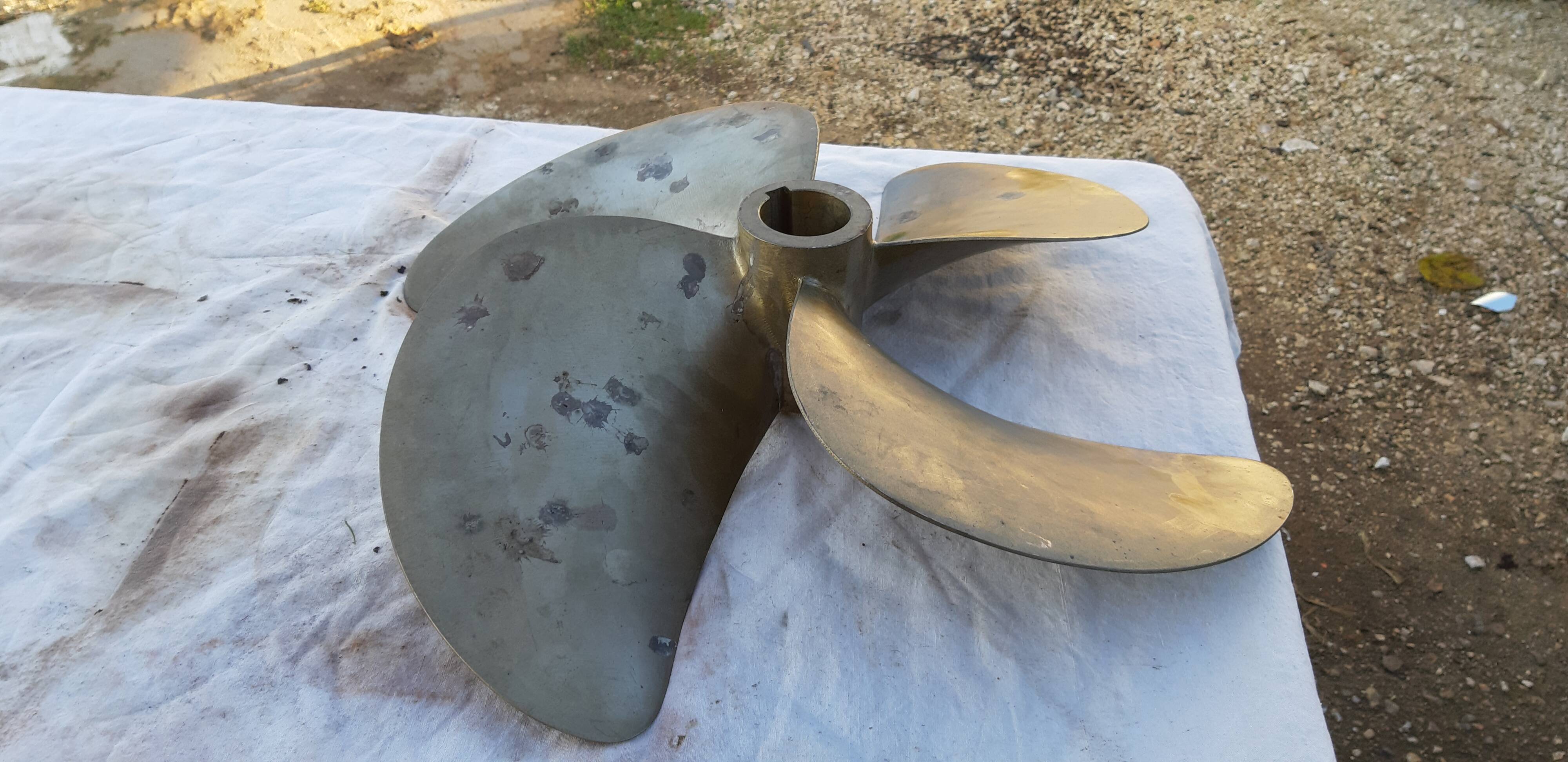 Bronze boat propeller "radice" 14.5 kg