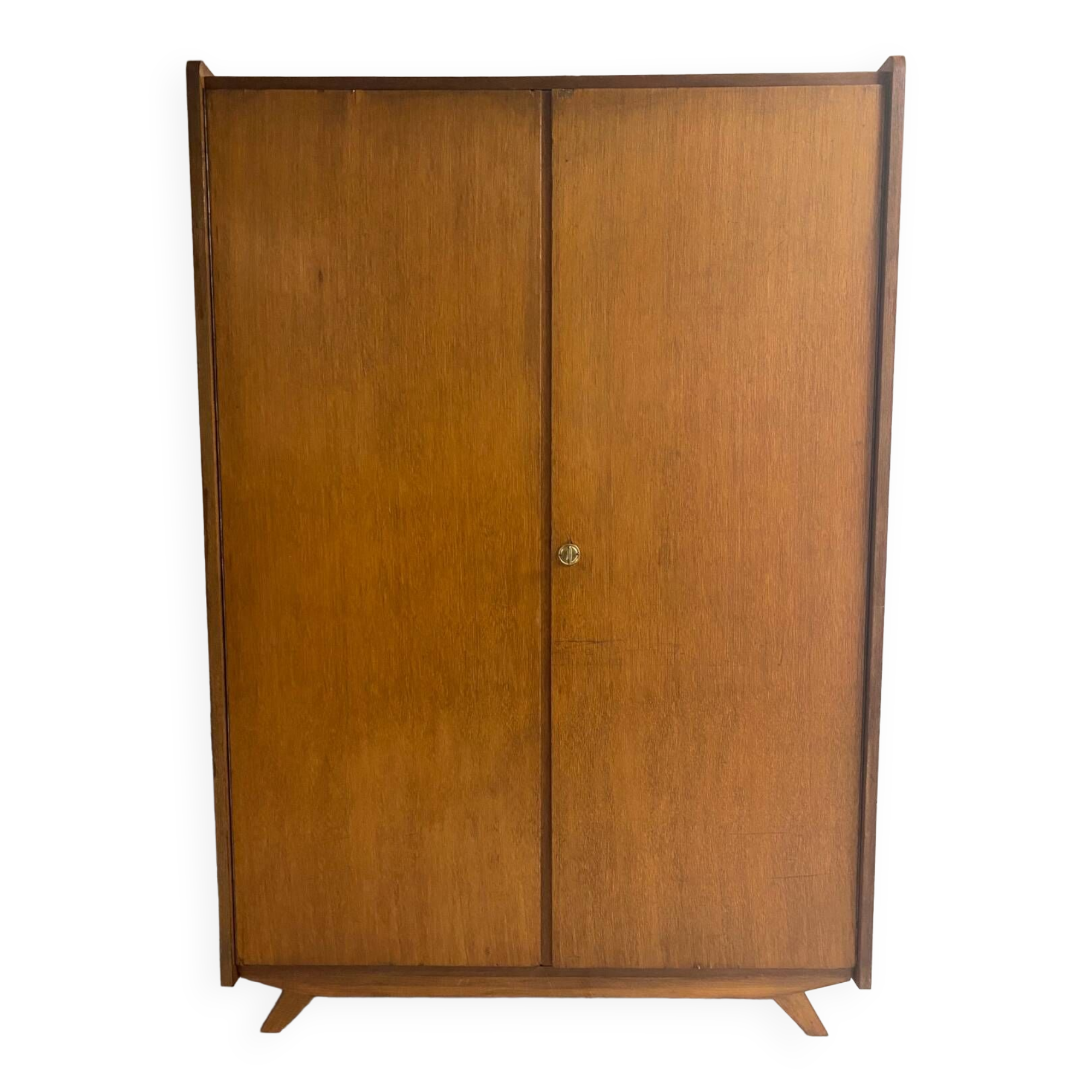 Vintage wardrobe with compass feet