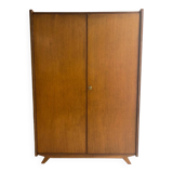 Vintage wardrobe with compass feet