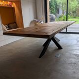 Table for 10-12 people in century-old oak