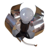 Lamp space age aluminum 70s