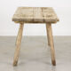 Antique pine butchers table