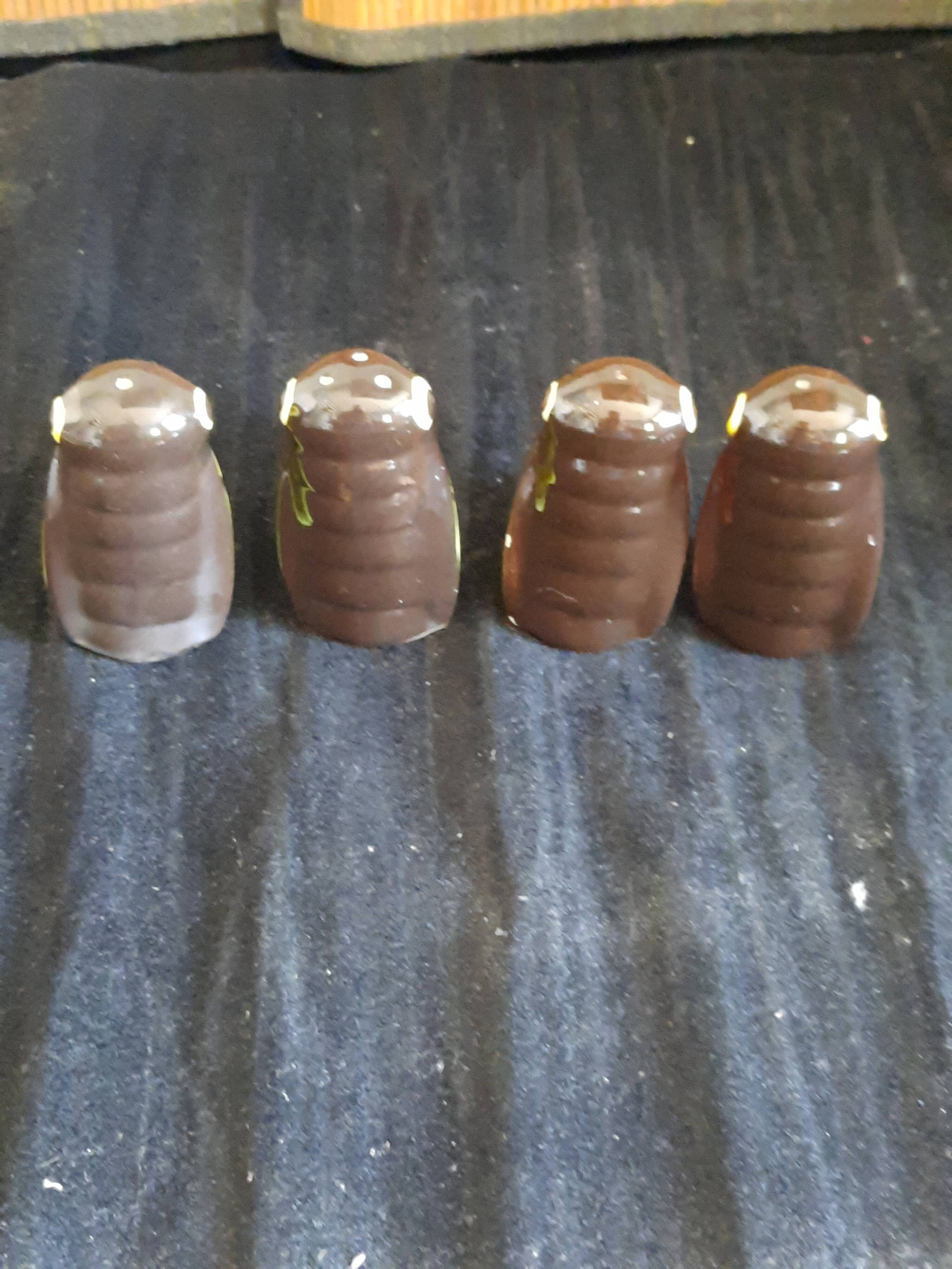 Lot 4 Salt and Pepper Shakers Cigales Ceramic - Provençal Style