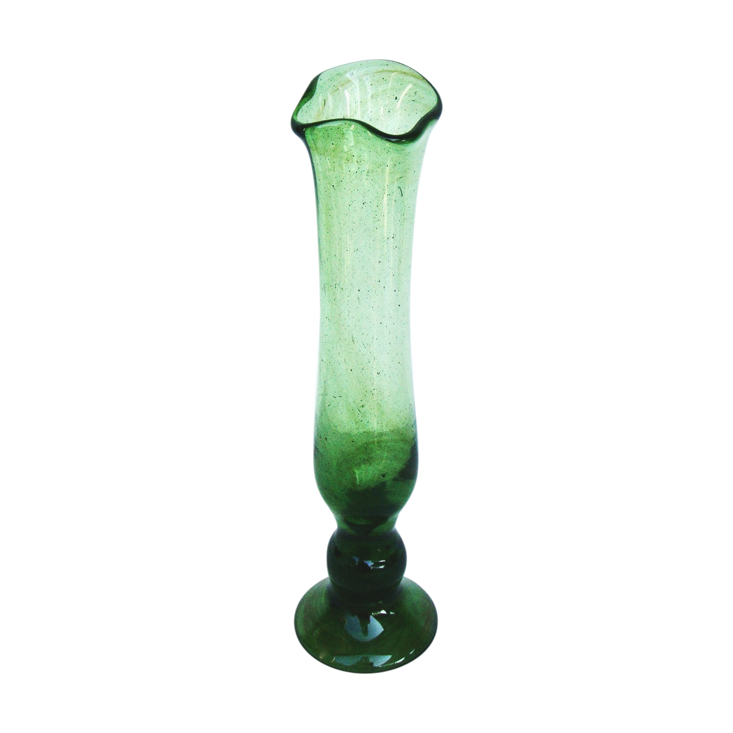 Blown glass vase