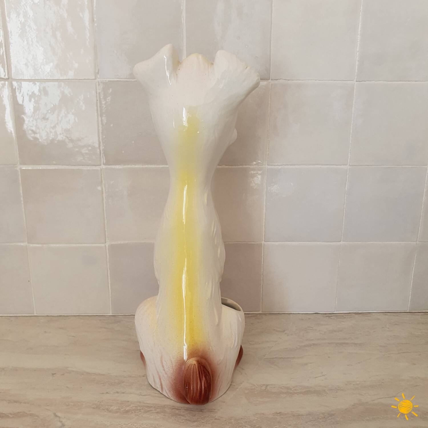 Ceramic dog