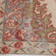 Tapis vintage turc rouge et beige 133x226cm