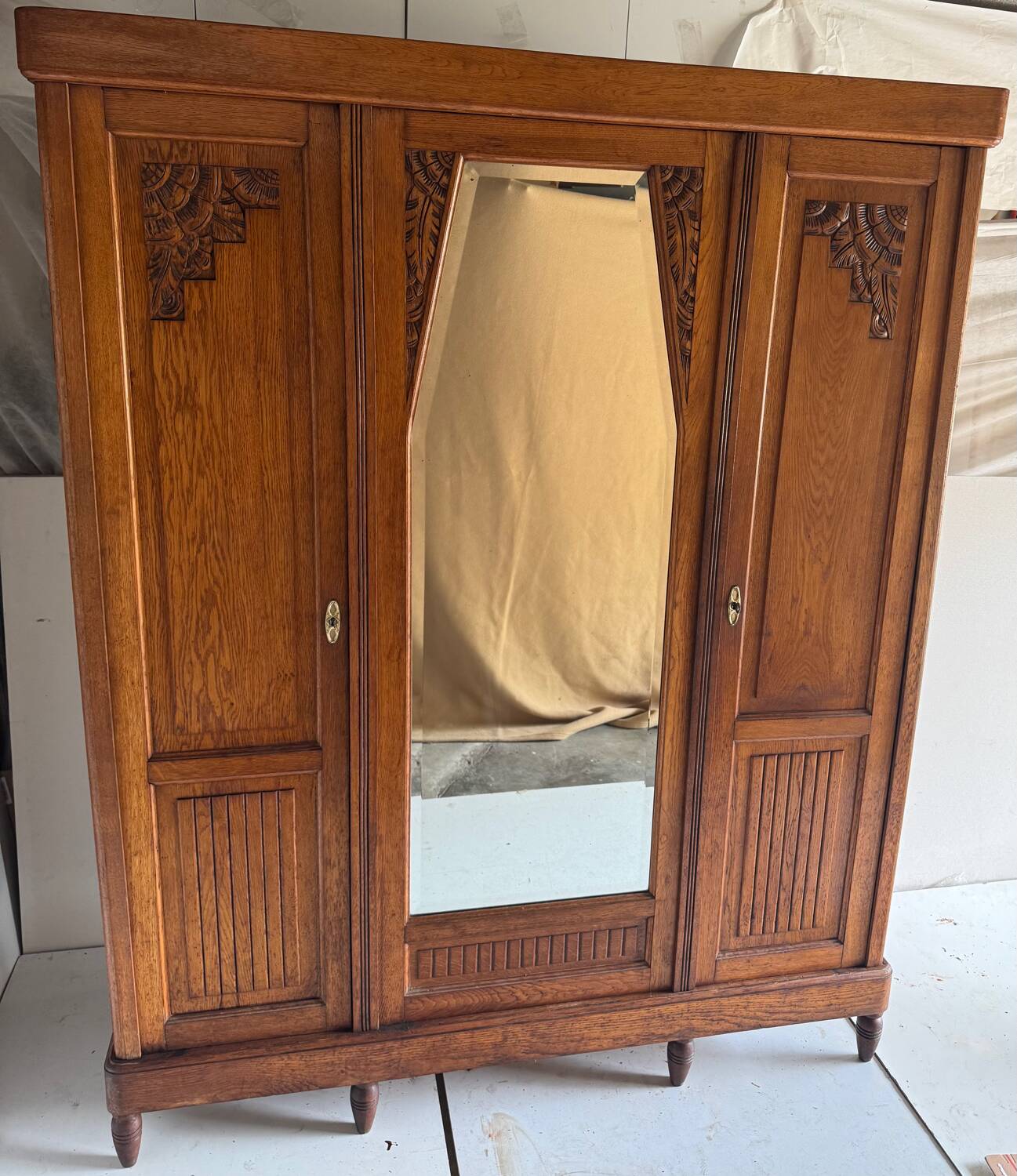 Parisian Art Deco wardrobe