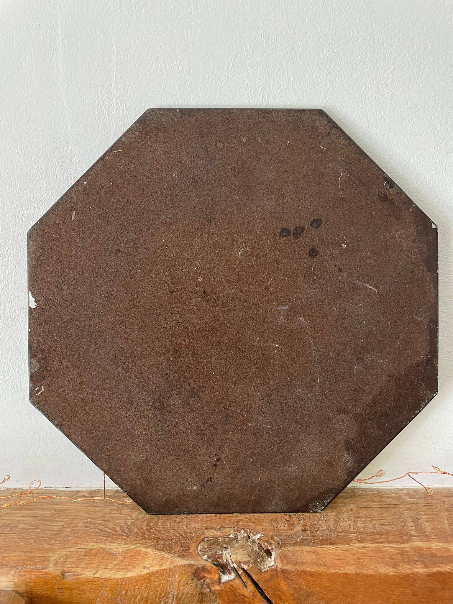 Vintage chiseled mirror
