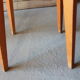 Lot of 6 ELF chairs in wood and vinyl