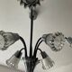 Lustre tulipe 8 feux des années 50-60