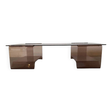 Plexiglass coffee table by Michel Dumas for Roche Bobois, 1970.