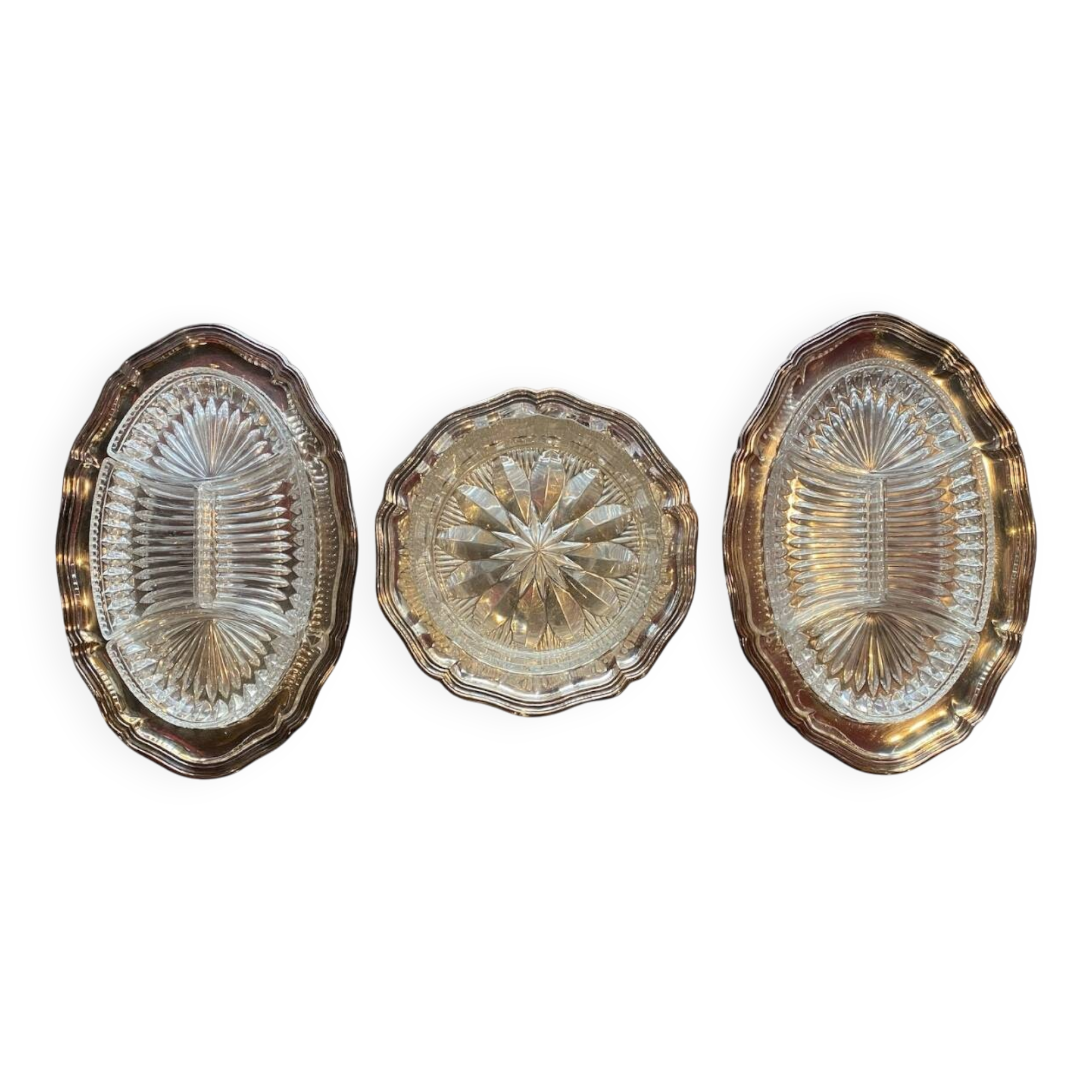 Christofle five-piece tableware set