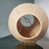 Hanging in natural raffia