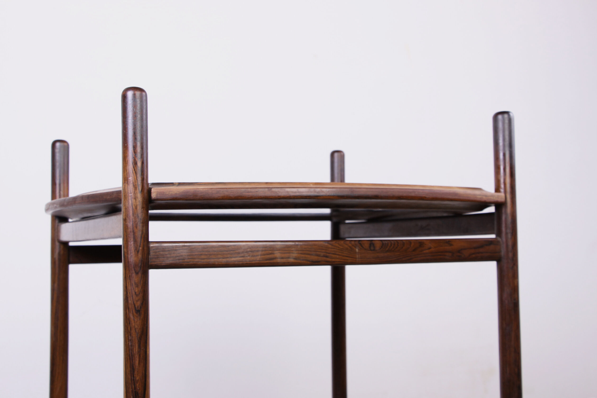 Brazilian service, 2 reversible trays Rosewood and Formica, Cantù Móveis for Interiores.