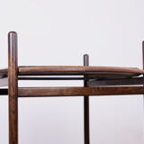 Brazilian service, 2 reversible trays Rosewood and Formica, Cantù Móveis for Interiores.