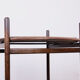 Brazilian service, 2 reversible trays Rosewood and Formica, Cantù Móveis for Interiores.