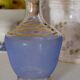 50s blue granite decanter
