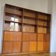 Oak bookcase by Didier Rozaffy for Les Meubles Oscar, 1960