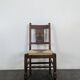 Série de 6 chaises en chêne dans l'esprit de Dudouyt